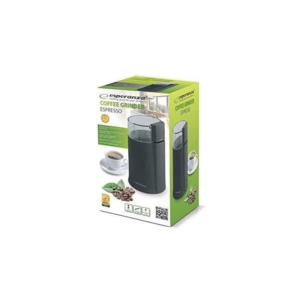 Kaffekvarn - Espresso - EKC001K - 160 W - Svart - Rostfritt stål
