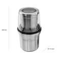 Miniatyrbild 5 av 6: Kaffekvarn - ProfiCook - KSM1021 - 200 W - Silver - Elektrisk hackare