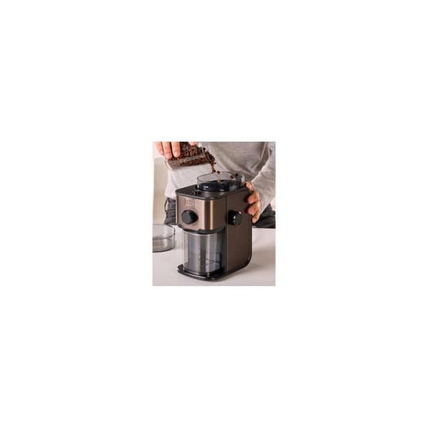 Elektrisk kaffekvarn - Black+Decker - BXCG151E - 150 W - 12 koppar - Rostfritt stål