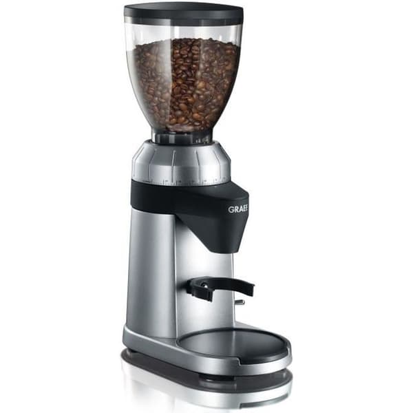 GRAEF CM800 elektrisk kaffekvarn - Kapacitet 350 g - 40 malningsnivåer - Rostfri stålkropp
