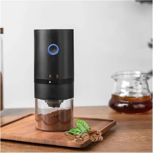 Bærbar espressokværn, kaffekværn, USB-opladning