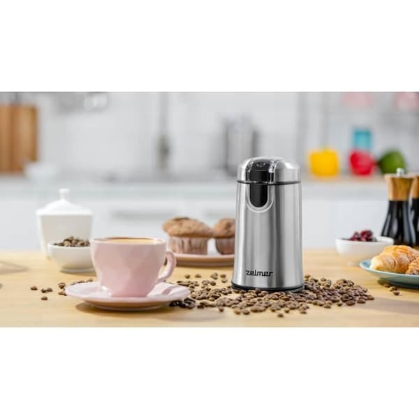 ZELMER ZCG7425 KAFFEKVARN ROSTFRITT STÅL KAFFEKVARN
