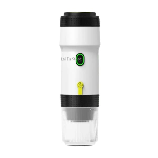 Kannettava espressokone, USB-C-nopea lataus, monipuoliset keittovaihtoehdot,VALKOINEN