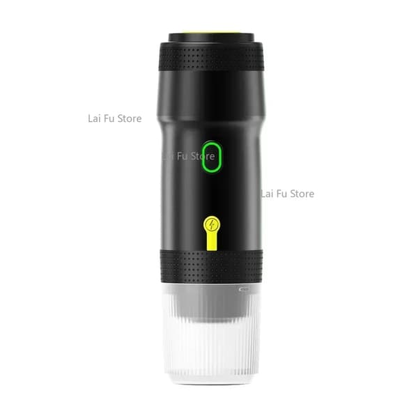 Bärbar Espressomaskin, USB-C Snabbladdning, Mångsidiga Bryggalternativ,svart