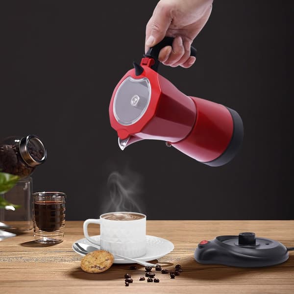 Kaffemaskine, 480W effekt, 12,68 oz kapacitet, betjening med ét tryk