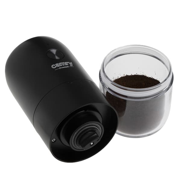 Sladdlös kaffekvarn med keramisk malning och USB-C-laddning