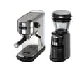 Miniatyrbillede 1 af 2: HejBREW Espresso Kaffemaskine, 20 Bar Pumpe Tryk, Rustfrit Stål Hus,H11G3 Jug Mat Tamper, EU