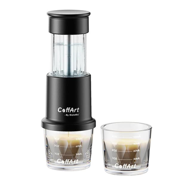 Manuell espressomaskin, 2-kopps kapacitet, kompatibel med Nespresso-kapslar,Standard