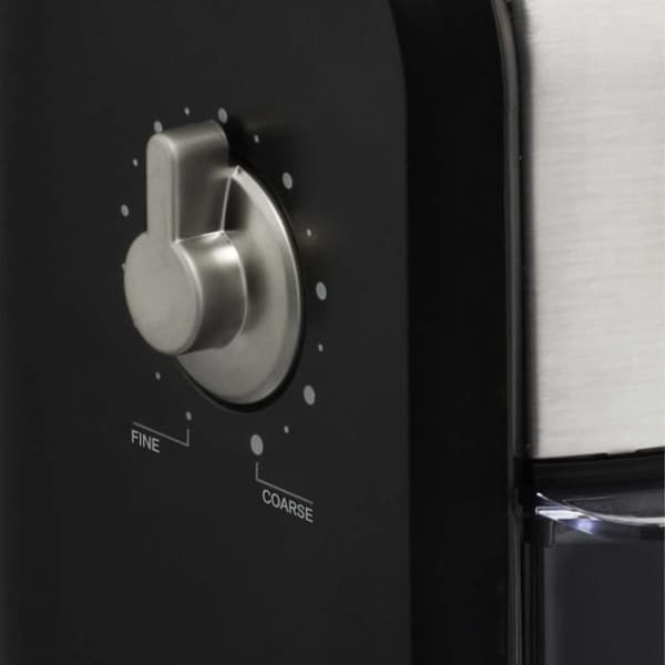 KRUPS GVX242 elektrisk kaffekvarn - Metallsvart - 17 justeringsnivåer - 2 till 14 koppar