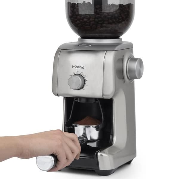 Kaffekvarn - H.KOENIG - GRD830 - 16 malstorlekar - Kapacitet 400g - Effekt 130W
