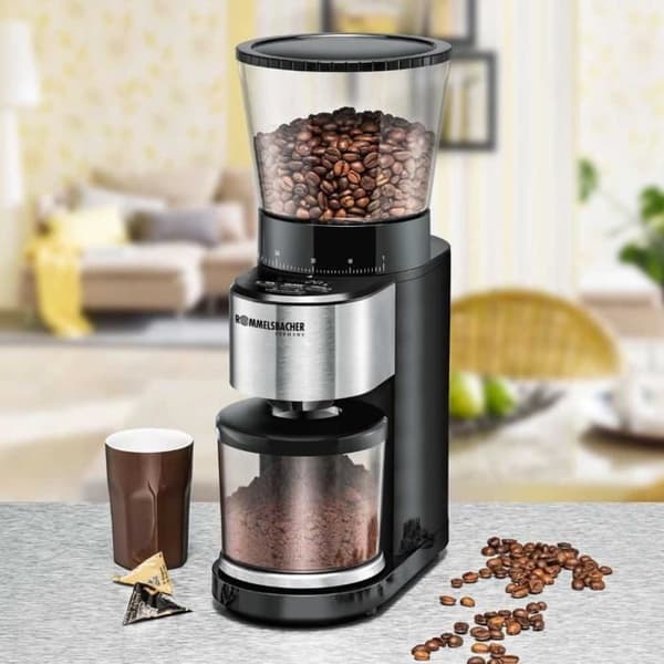 Kaffekvarn - Rommelsbacher - EKM 500 - Rostfritt stål - 400 g - LED-Display