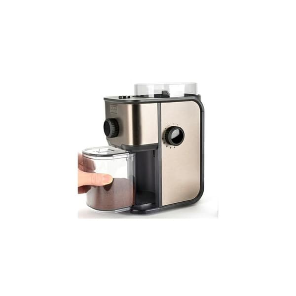 Elektrisk kaffekvarn - Black+Decker - BXCG151E - 150 W - 12 koppar - Rostfritt stål