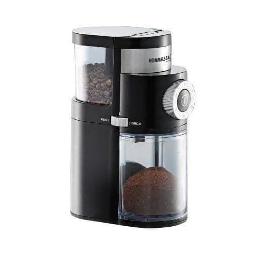 Rommelsbacher EKM 200 elektrisk burr kaffekvarn - Svart - 110W
