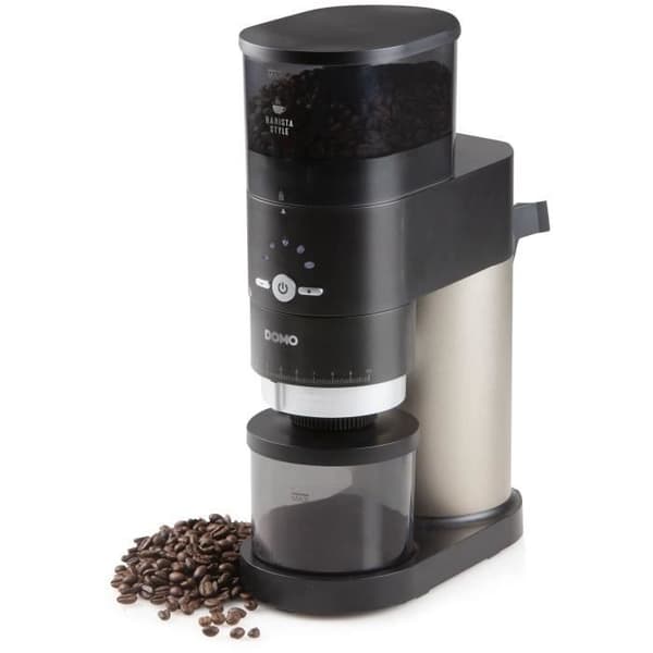 DOMO Pro kaffekvarn DO715K Kapacitet 250 g kaffebönor - Svart