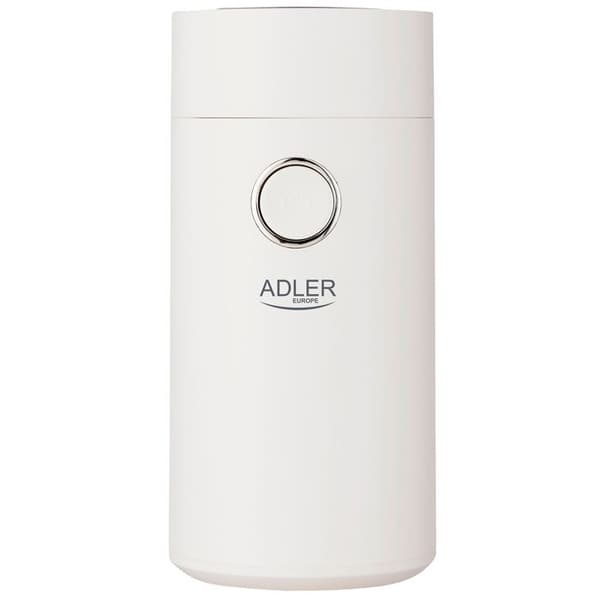 Elektrisk Kaffe kvarn - Adler - AD4446-WS - Rostfritt Stål - 150W - Kapacitet 75g