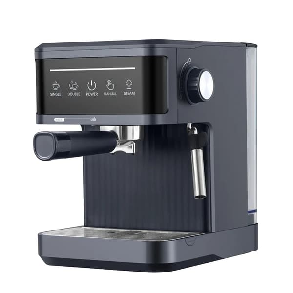 Elektrisk Kaffemaskine, 800W Effekt, Semi-Automatisk Brygning,EU, 200742sort