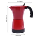 Miniatyrbillede 3 af 4: Kaffemaskine, 480W effekt, 12,68 oz kapacitet, betjening med ét tryk