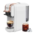 Miniatyrbild 1 av 2: Kaffemaskin, 19 Bar Pumptryck, 2 Koppar Kapacitet, 0,6L Vattentank,EU, Vit