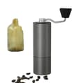 Miniatyrbillede 1 af 2: Bærbar Kaffekværn, Manuel Betjening, 8-12 Kopper Kapacitet, Flere Farver,grå