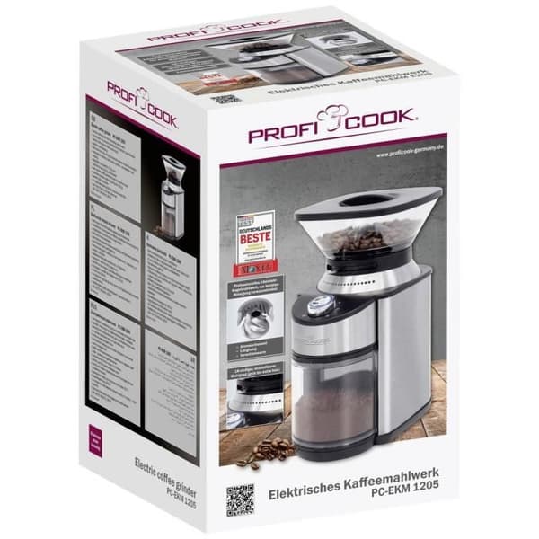 Kaffekvarn - Profi Cook - PC-EKM 1205 - Rostfritt stål - Multifunktion - 501205