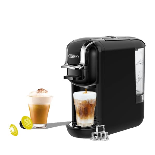Espresso Kaffebryggare, Kapacitet 5 koppar, Plastkåpa, Funktion Espresso,EU, H2A Svart