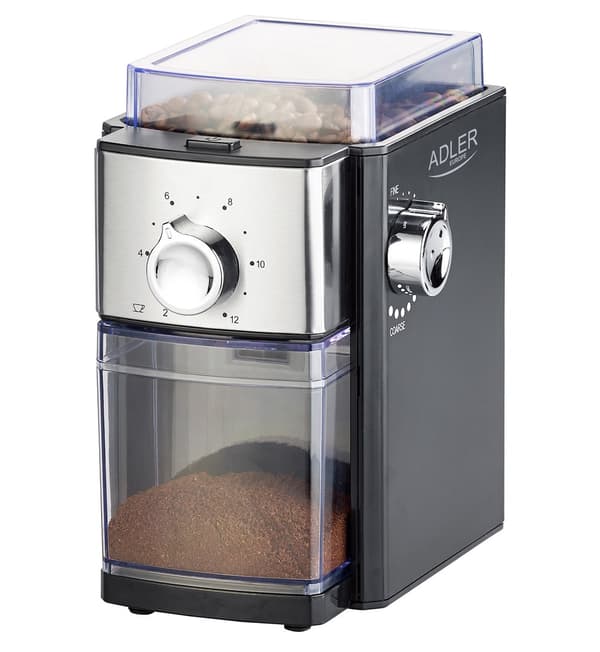 Adler AD 4448 kaffekvarn 300 W Svart