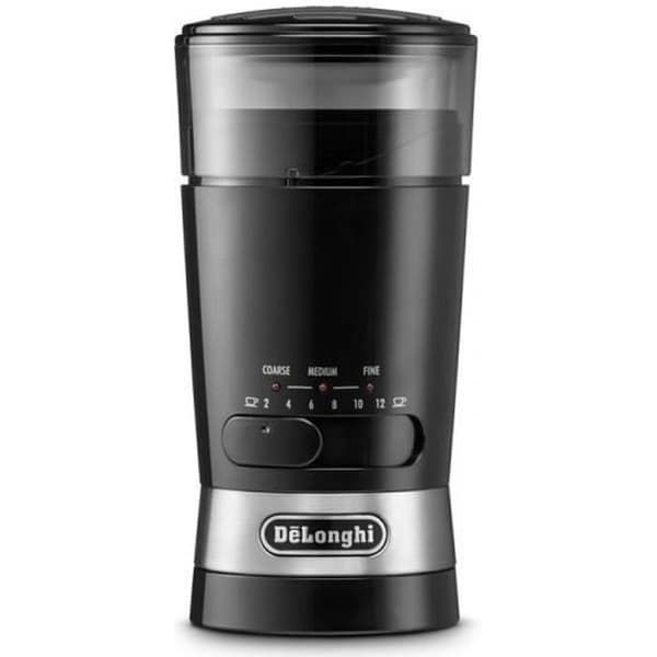 DELONGHI KG210 kaffekvarn - Svart - 170 W - 3 malningsinställningar - Kapacitet 90 g