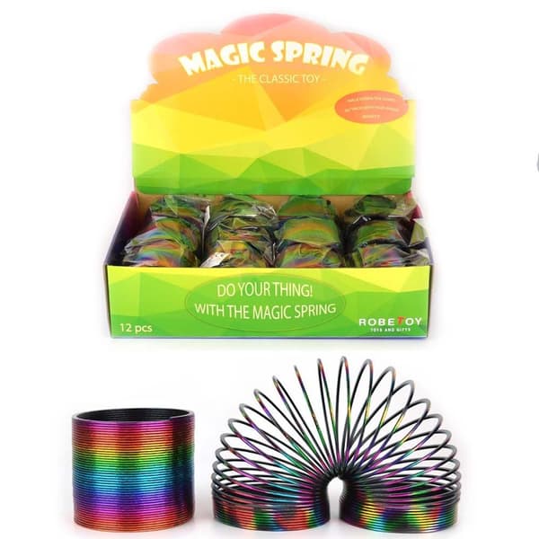 Slinky / Springy / Trappfjäder - Regnbåge