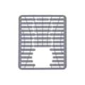 Miniatyrbild 4 av 4: Oxo Petit Tapis Diskho Plastisk Grå 32,4 X 28,6cm - 13138100