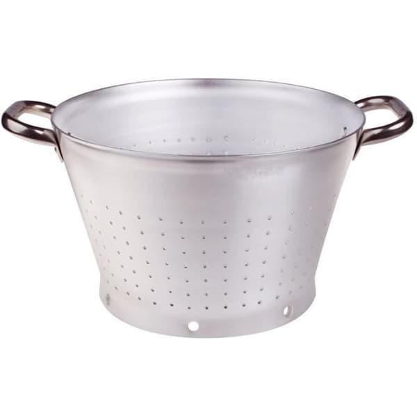 Pentole Agnelli Agnelli Konisk Pasta Durkslag med Rostfritt Stål Handtag Tjocklek 3 Mm Diameter cod.ALMA16832 320 Mm