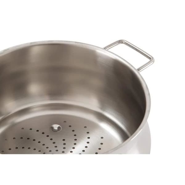 Barazzoni Tummy Passoire Vapo Linje Tillverkad i Italien Rostfritt Stål 18/10 Diameter 22 cm - 001016022