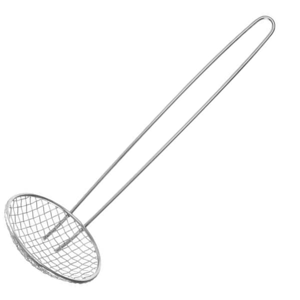 Durkslag, sil för fritering i olja, rostfritt stål. 100 mm - Hendi 640104