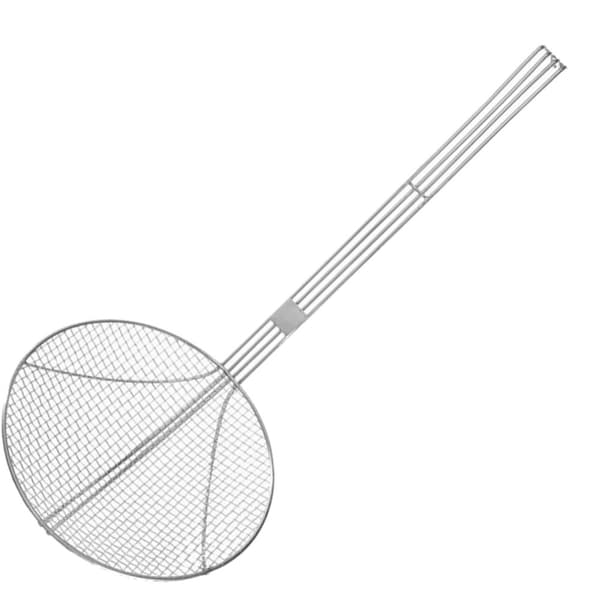 Durkslag, sil för fritering i olja, rostfritt stål. 220 mm - Hendi 640708