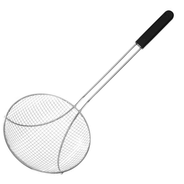 Durkslag, sil för fritering i olja, rostfritt stål. 260 mm - Hendi 640920