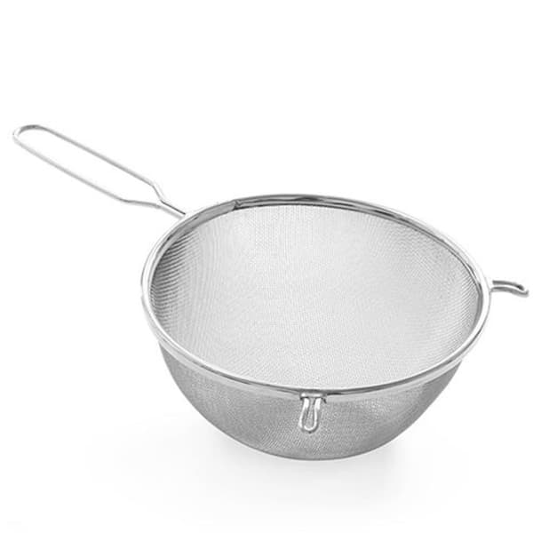 Tiheä seula ruostumattomasta teräksestä valmistetuilla kahvoilla Profi Line halk. 220 mm - Hendi 637401