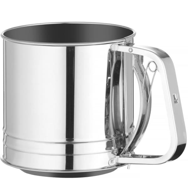 Sigte, stålkop til sigtning af mel, 550 g