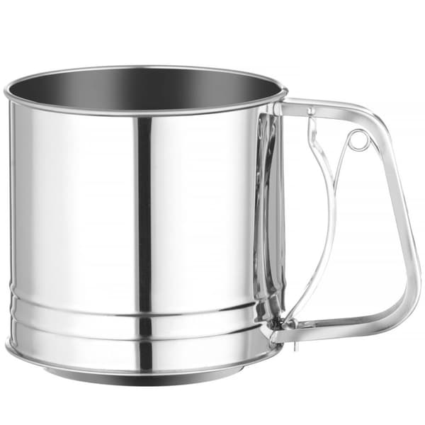 Sigte, stålkop til sigtning af mel, 550 g