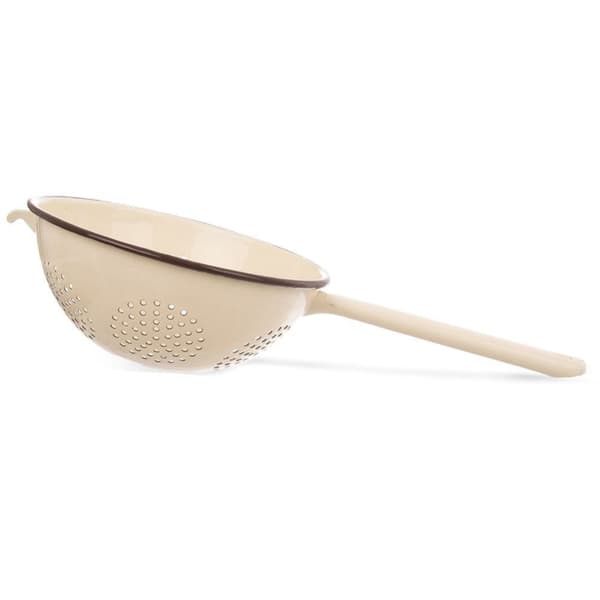 Emaljerad sil, sil, 22 cm retro