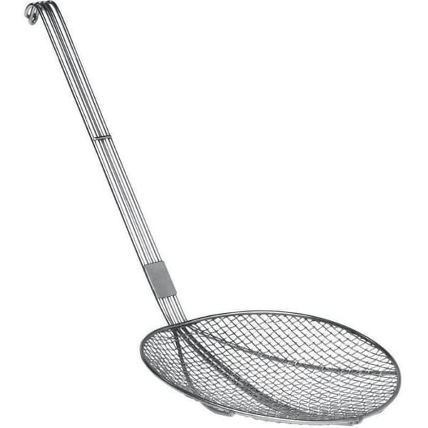 Spindel, sikt, sil, med handtag i förstärkt tråd | Ø 220 x (L) 540 mm, speciell för pommes frites