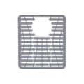 Miniatyrbild 3 av 4: Oxo Petit Tapis Diskho Plastisk Grå 32,4 X 28,6cm - 13138100