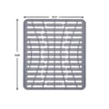 Miniatyrbild 2 av 4: Oxo Petit Tapis Diskho Plastisk Grå 32,4 X 28,6cm - 13138100