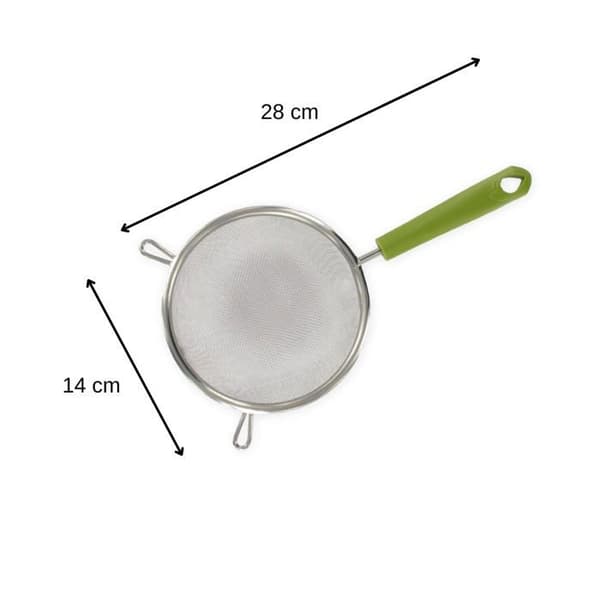 Kinesisk sil av rostfritt stål 14 cm diameter Fackelmann Zero Range