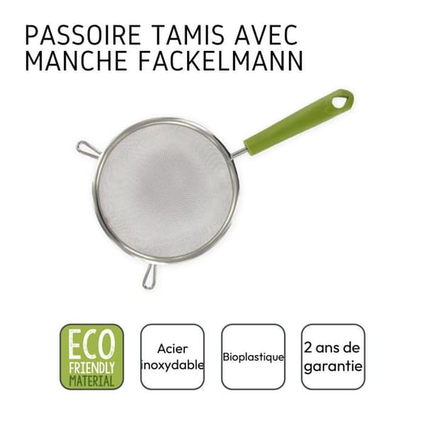 Kinesisk sil av rostfritt stål 14 cm diameter Fackelmann Zero Range
