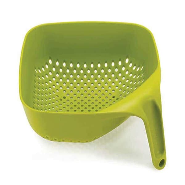 Joseph Joseph - Medium Green Plastic Square Durkslag