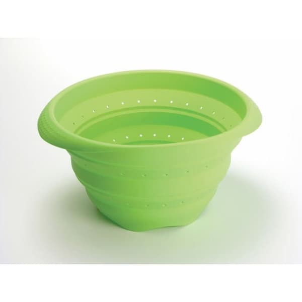 Silar - Lekue - Fällbar - Silikon Platin - Diameter 23cm - Grön