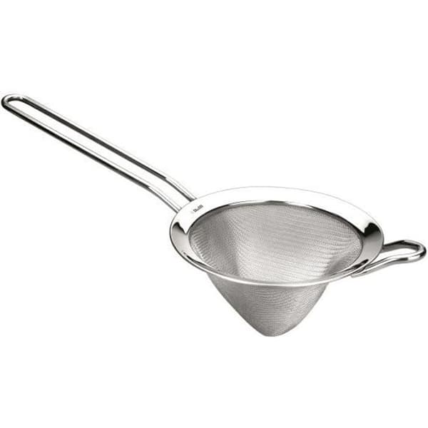 SIL MED KONISKT HANDTAG ROSTFRITT STÅL FINMASKIN ROSTFRITT STÅL - PLATKANT POLERAT ROSTFRITT STÅL ÖVERKVALITET SÄKER I DISKMASKINEN DIAMETER 7,5 ...