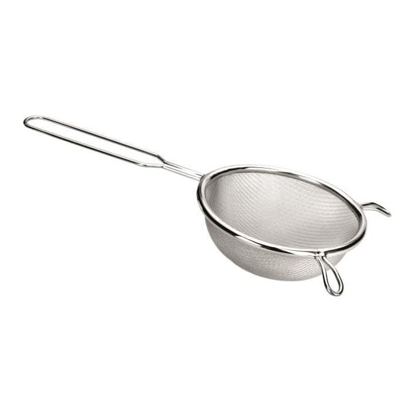 SIL MED HANDTAG AV ROSTFRITT STÅL FINMASKET ROSTFRITT STÅL - ÖVERKVALITET ROSTFRITT STÅL - DISKMASKINSÄKER DIAMETER 9 CM