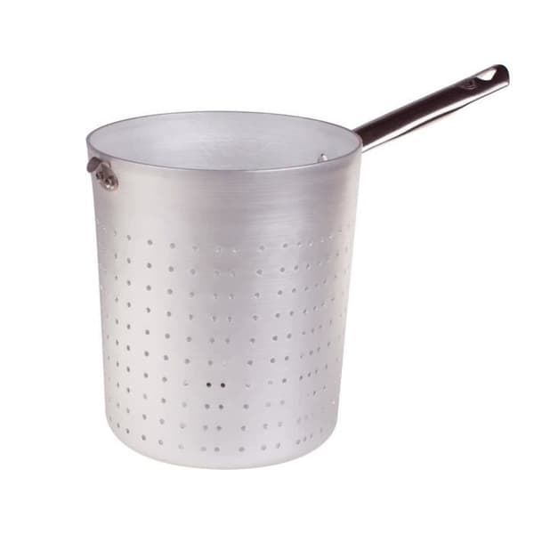 Avfallskorg - Pentole Agnelli - Aluminium - Handtag i rostfritt stål - 20 cm - Silverfärgad