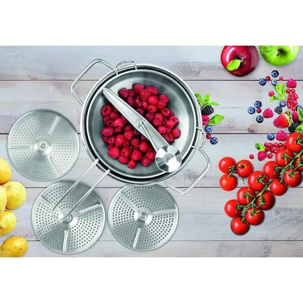 Dr. Oetker Potatispress, Plast, Silver, 32 x 19 x 8 cm - 3242