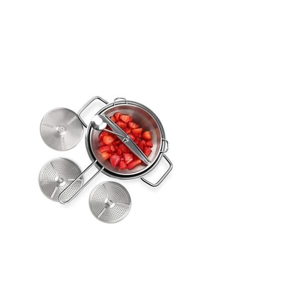 Dr. Oetker Potatispress, Plast, Silver, 32 x 19 x 8 cm - 3242